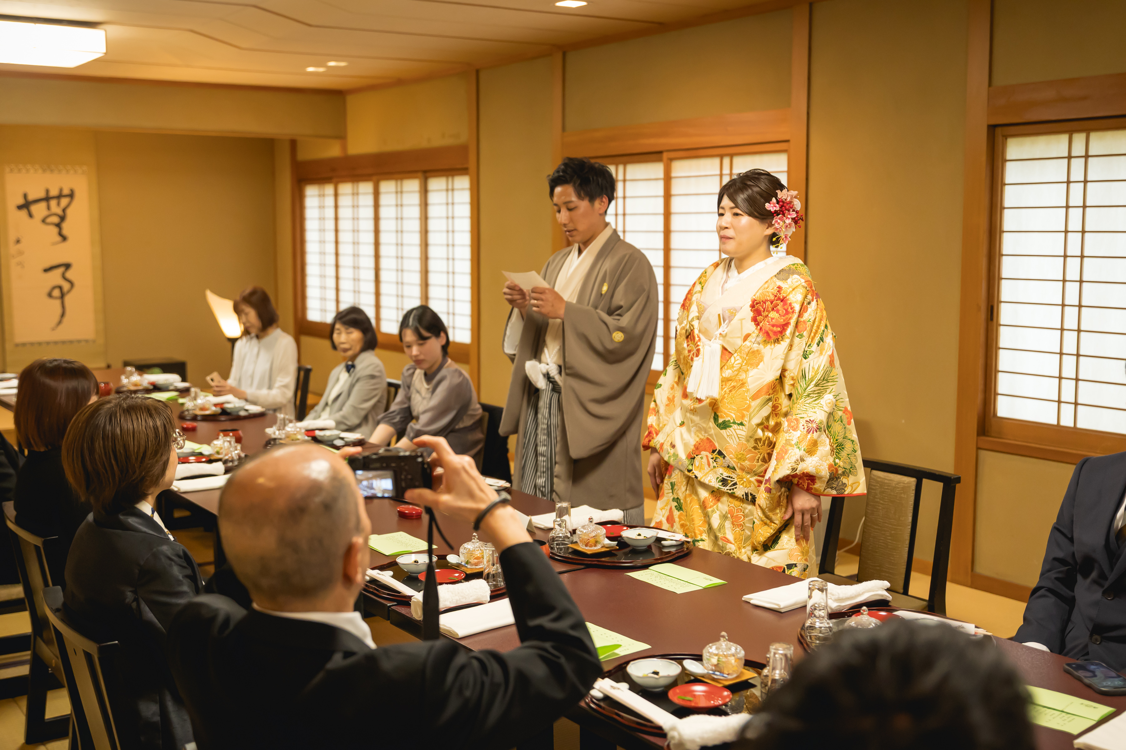 神社挙式 彩りの祝宴 20名会食プラン