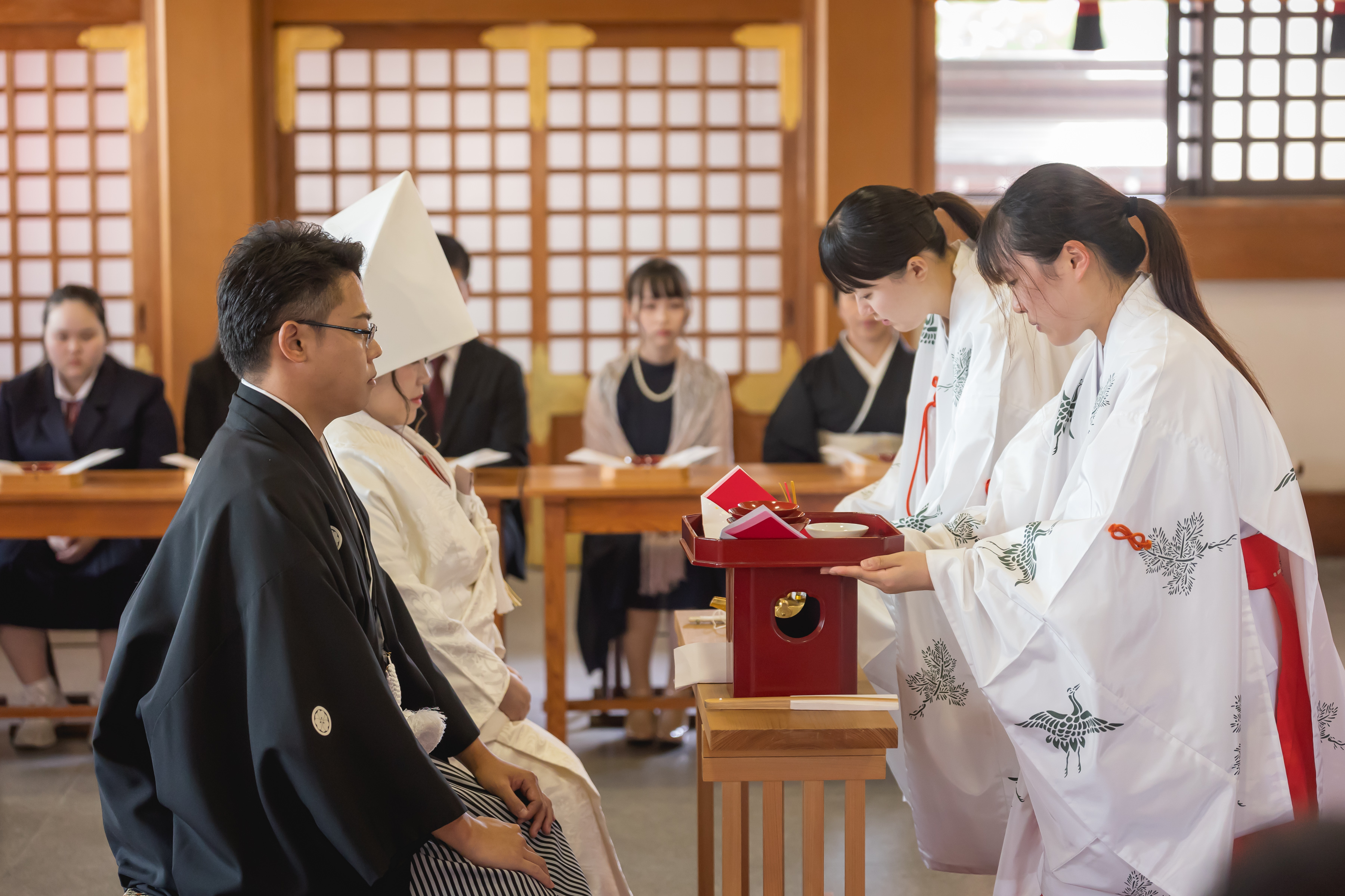 神前挙式(挙式撮影200ｶｯﾄ付)
