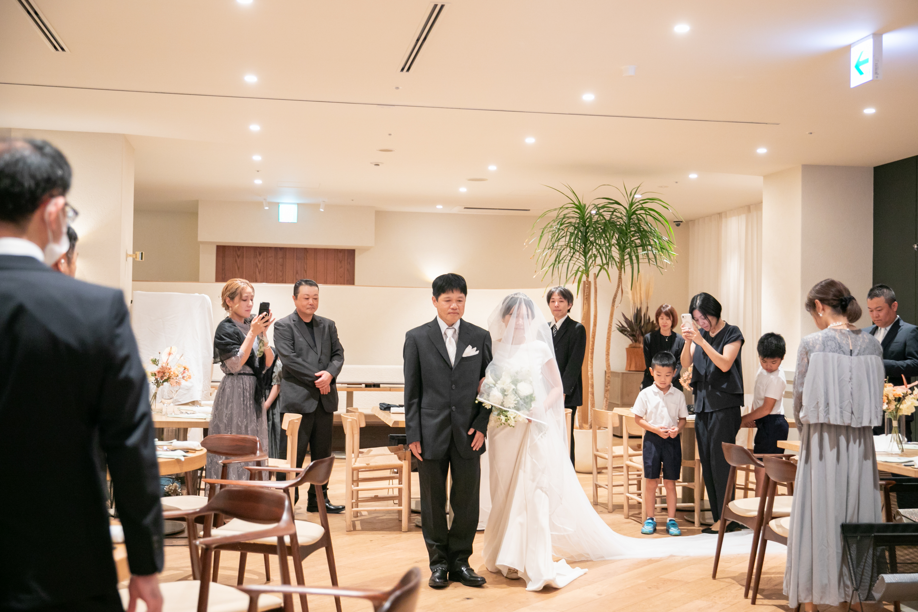 少人数挙式(挙式撮影200ｶｯﾄ付)＋会食15名様プラン（ブッフェ料理）