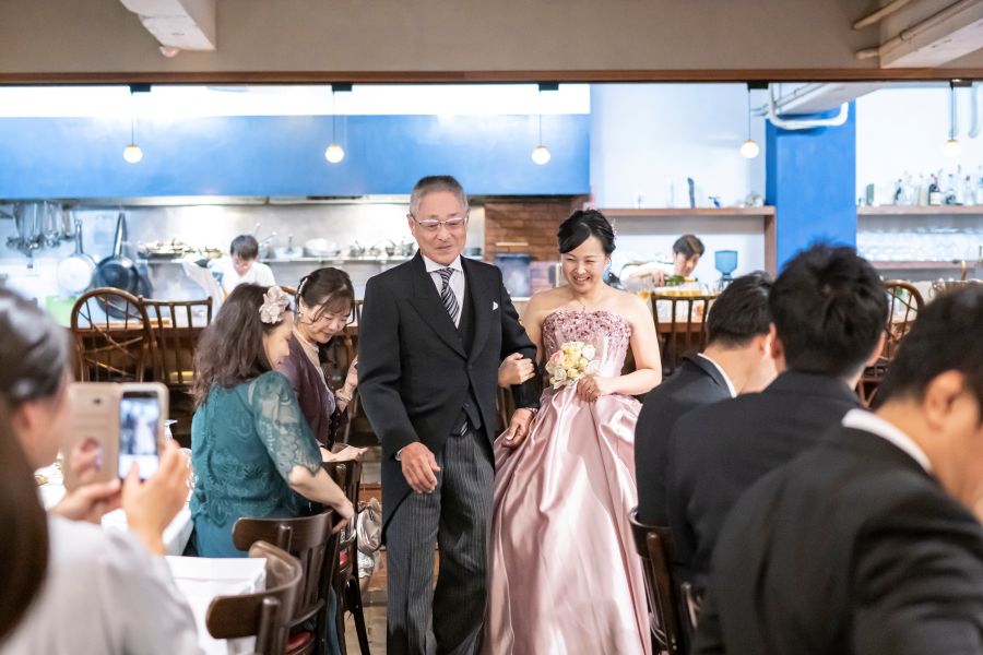 レストラン内での人前式＋食事20名様プラン（スナップ写真別）