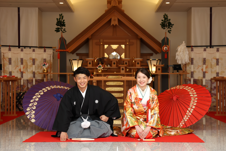 少人数挙式プラン＋和装神殿前撮り