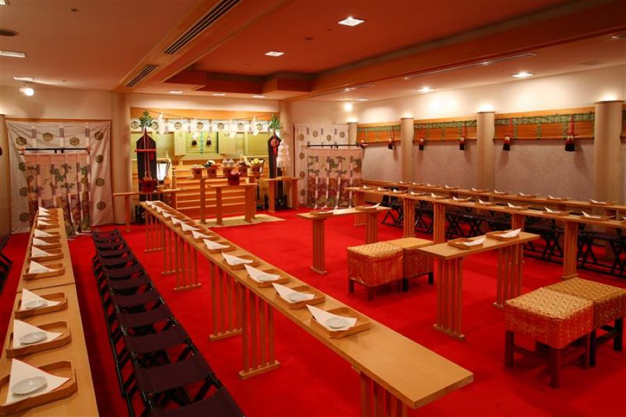 和装挙式プラン(神殿式場)