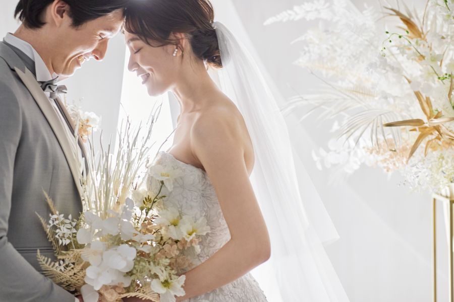 【写真で残す結婚式】フォト・ウエディング：洋装1点