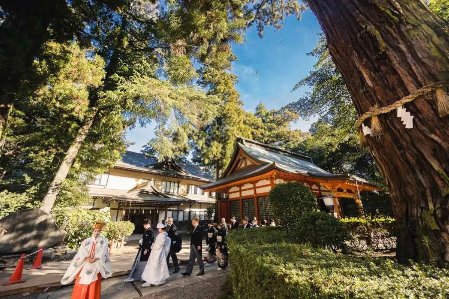 【期間限定】香取神宮神前式＋境内ロケ撮影