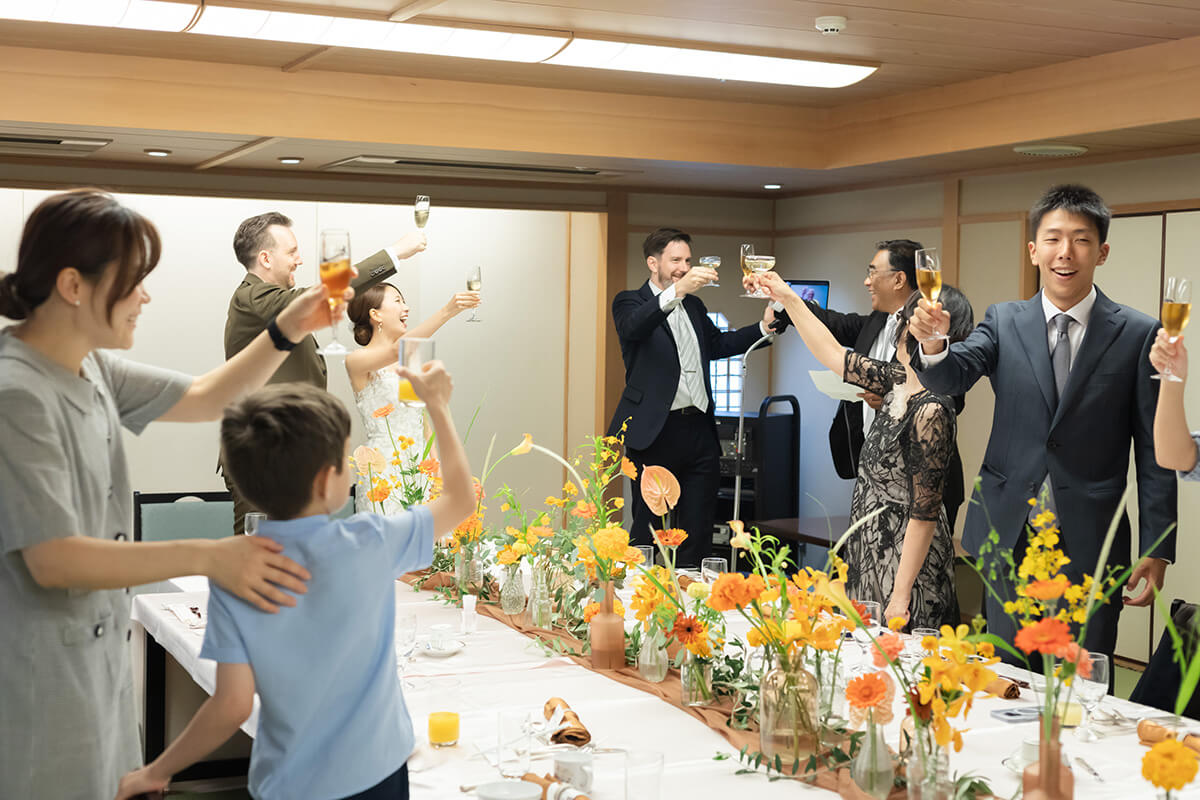 少人数挙式＋食事会6名様プラン