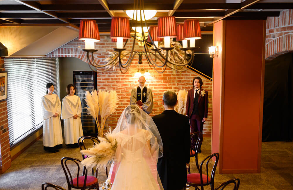 少人数挙式プラン　キリスト教式