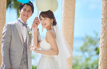 グアムで叶う、少人数挙式プラン