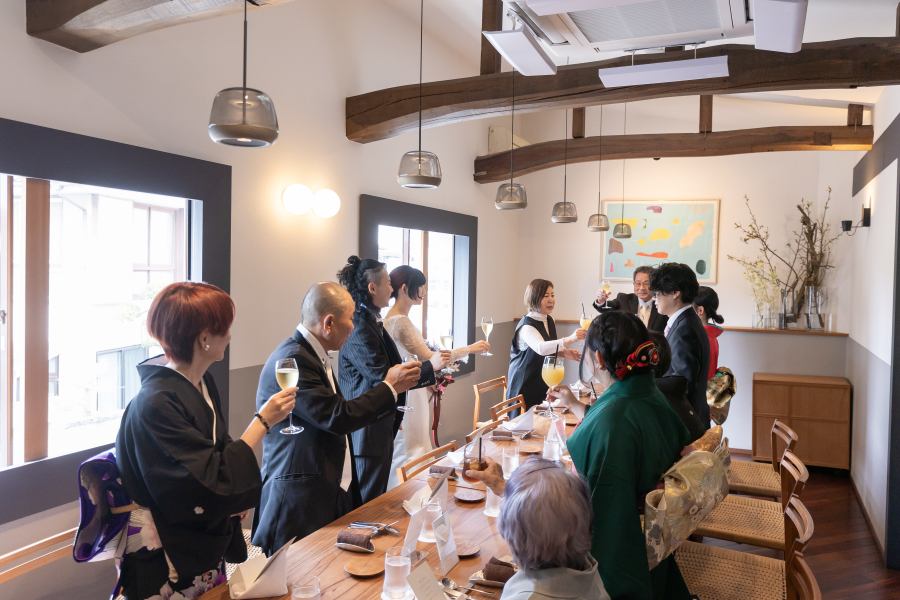 少人数挙式プラン+会食6名様