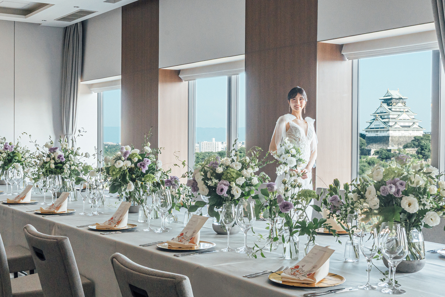 難波神社結婚式＋ホテル会食(ダブルツリーbyヒルトン大阪城)　10名様～