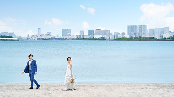 お台場海浜公園ビーチフォト