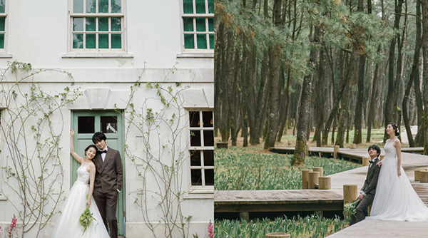 英国式庭園＆木漏れ陽のガーデン（洋装）