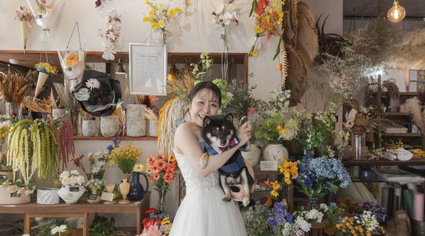 ドライフラワーショップ（ペット可）