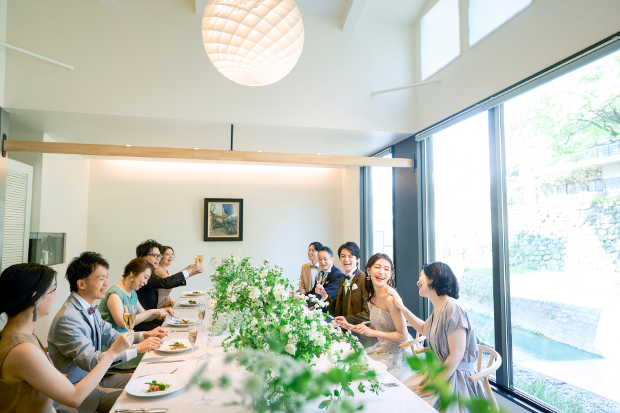 フォトウエディング+会食