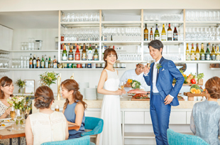 沖縄リゾート ブルーインフィニティー イル ド レ ウェディング 公式 小さな結婚式