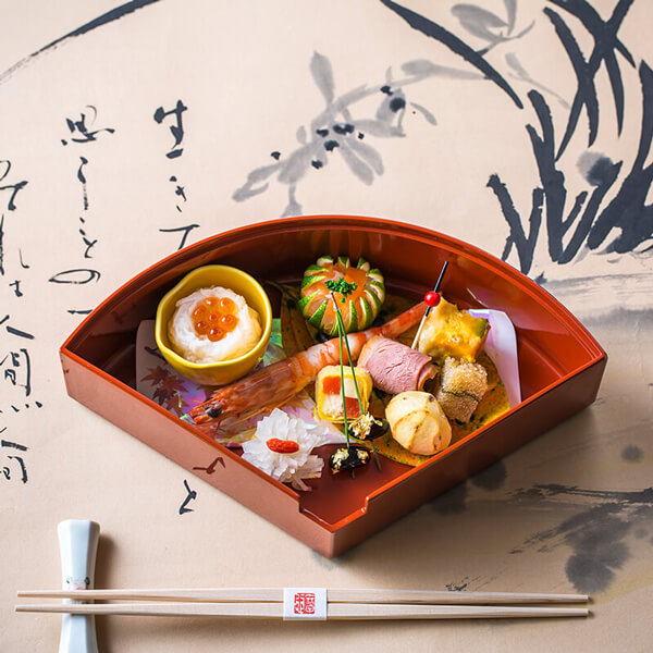 桜坂観山荘のお料理について