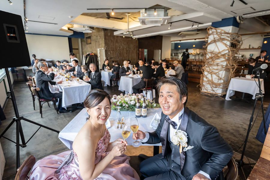 結婚式の二次会・1.5次会・レストランウエディングが大人気