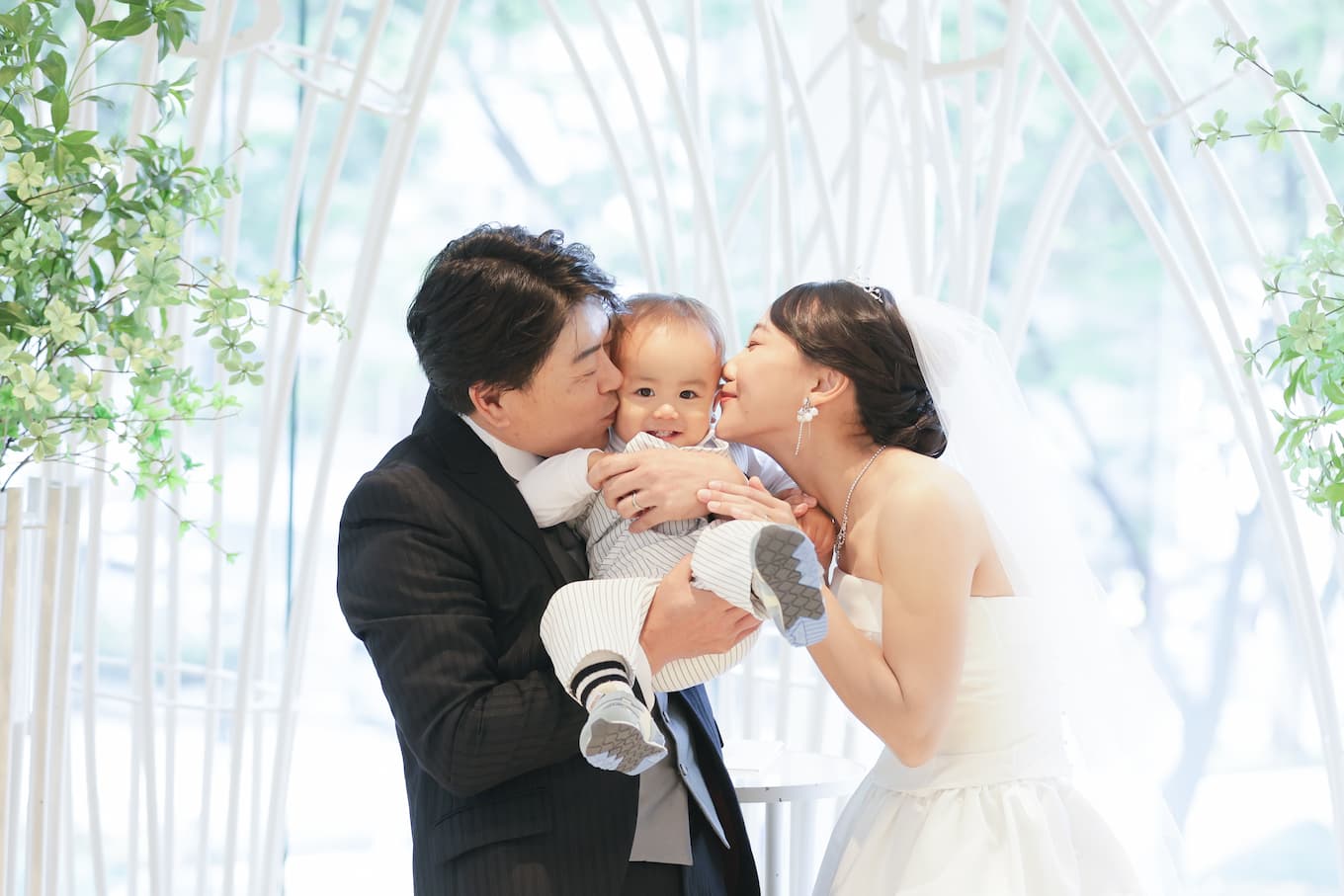 お子様との結婚式、マタニティ結婚式もどちらも安心してお任せください。お子様と一緒の演出もご提案いたします♪