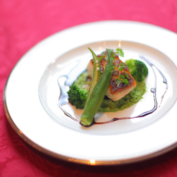 レストランスワンレイクのお料理について