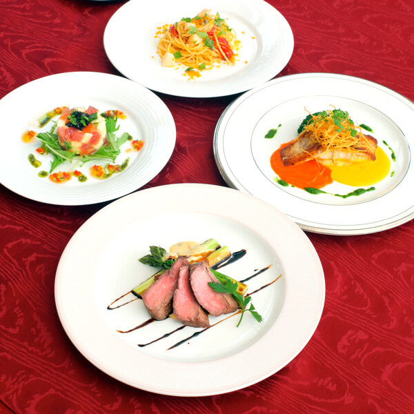 レストランスワンレイクのお料理について