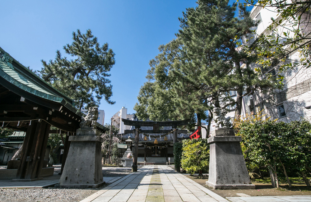 安江八幡宮 金沢水天宮