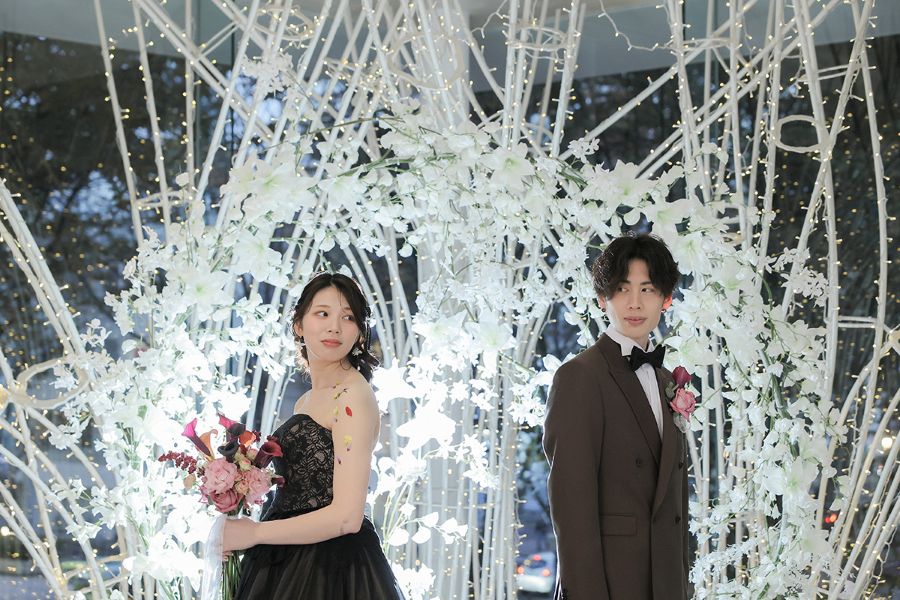 ナイトチャペルで大人な雰囲気のご撮影も