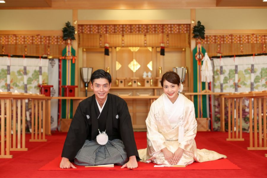 選べる撮影スタイル★お着物は、神殿でのご撮影も可能