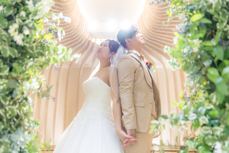 温もりのチャペルでフォトウエディング♪