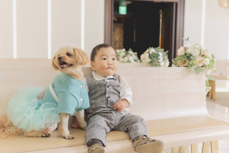 ペット・家族・お子様との撮影大歓迎