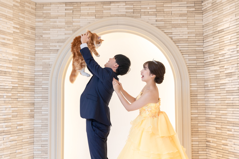 愛犬・愛猫との記念撮影も叶う♪