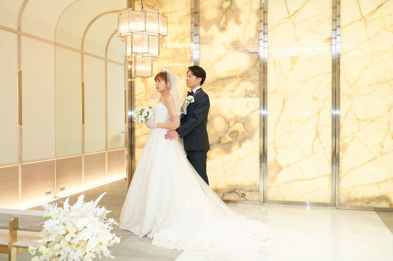 横浜港の歴史にちなんだ船を模したデザインのチャペル