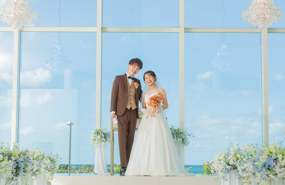 小さな結婚式 沖縄サザンビーチスタジオ