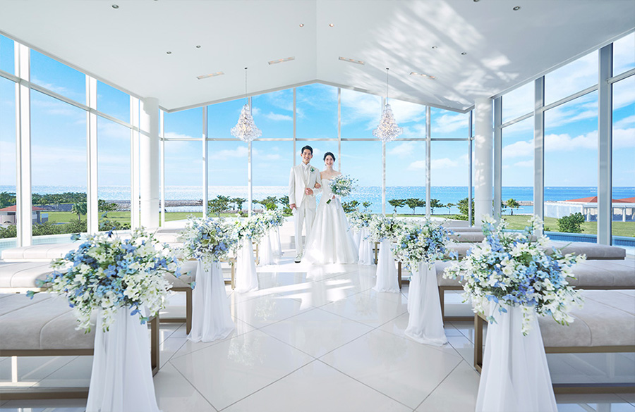 小さな結婚式 沖縄サザンビーチスタジオ