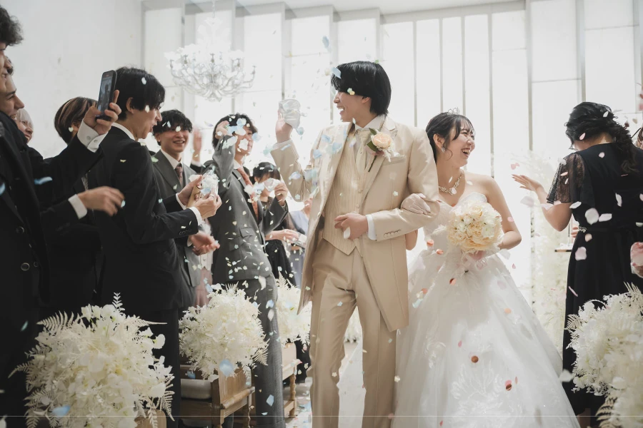 結婚式の画像