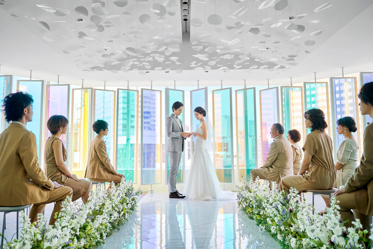 結婚式の画像