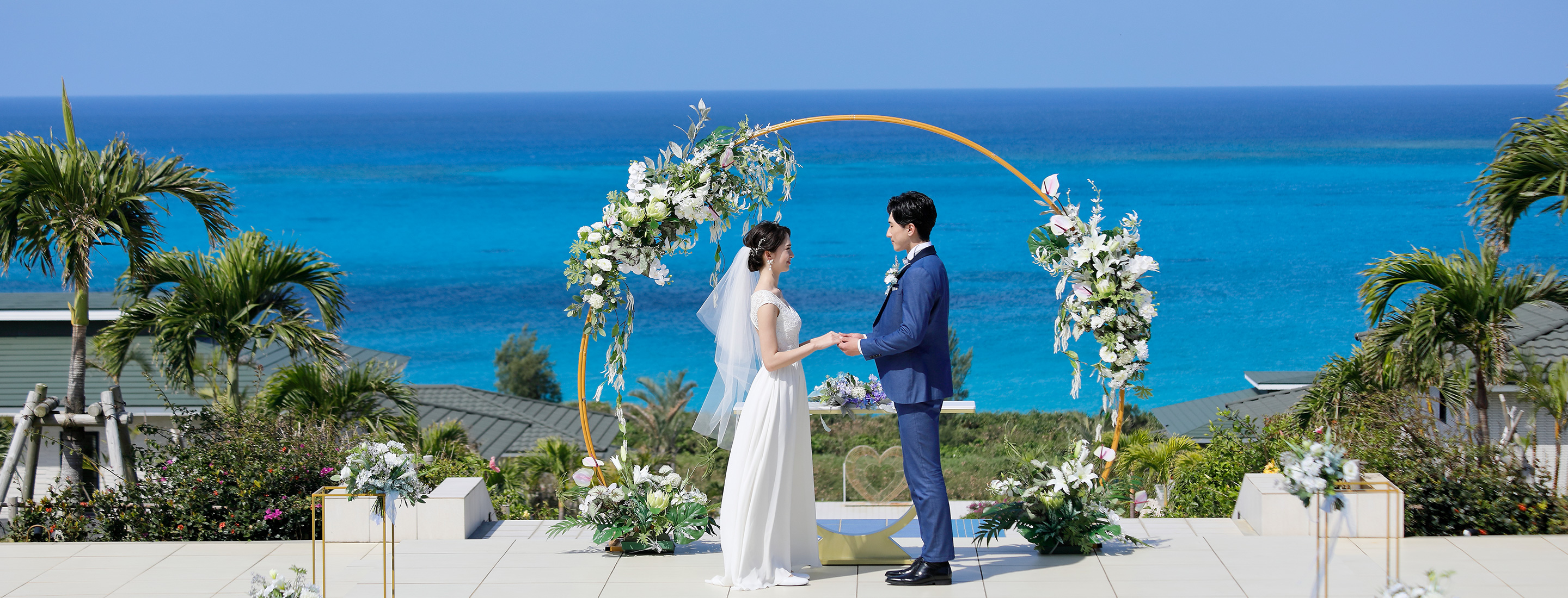 リゾートウェディング メインビジュアル