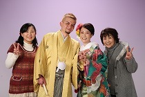 楽しい撮影でリラックス