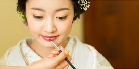 新婦ヘアメイク