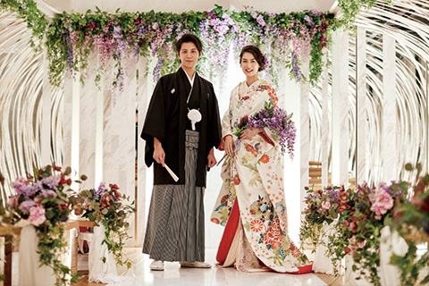 和装を着て結婚式をしたい花嫁様にぴったり