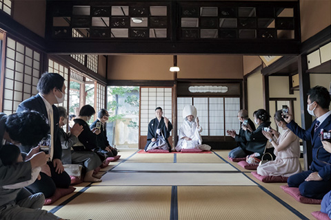 和装を着て結婚式をしたい花嫁様にぴったり