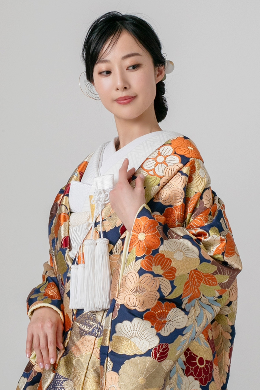風光百花紋(色打掛)