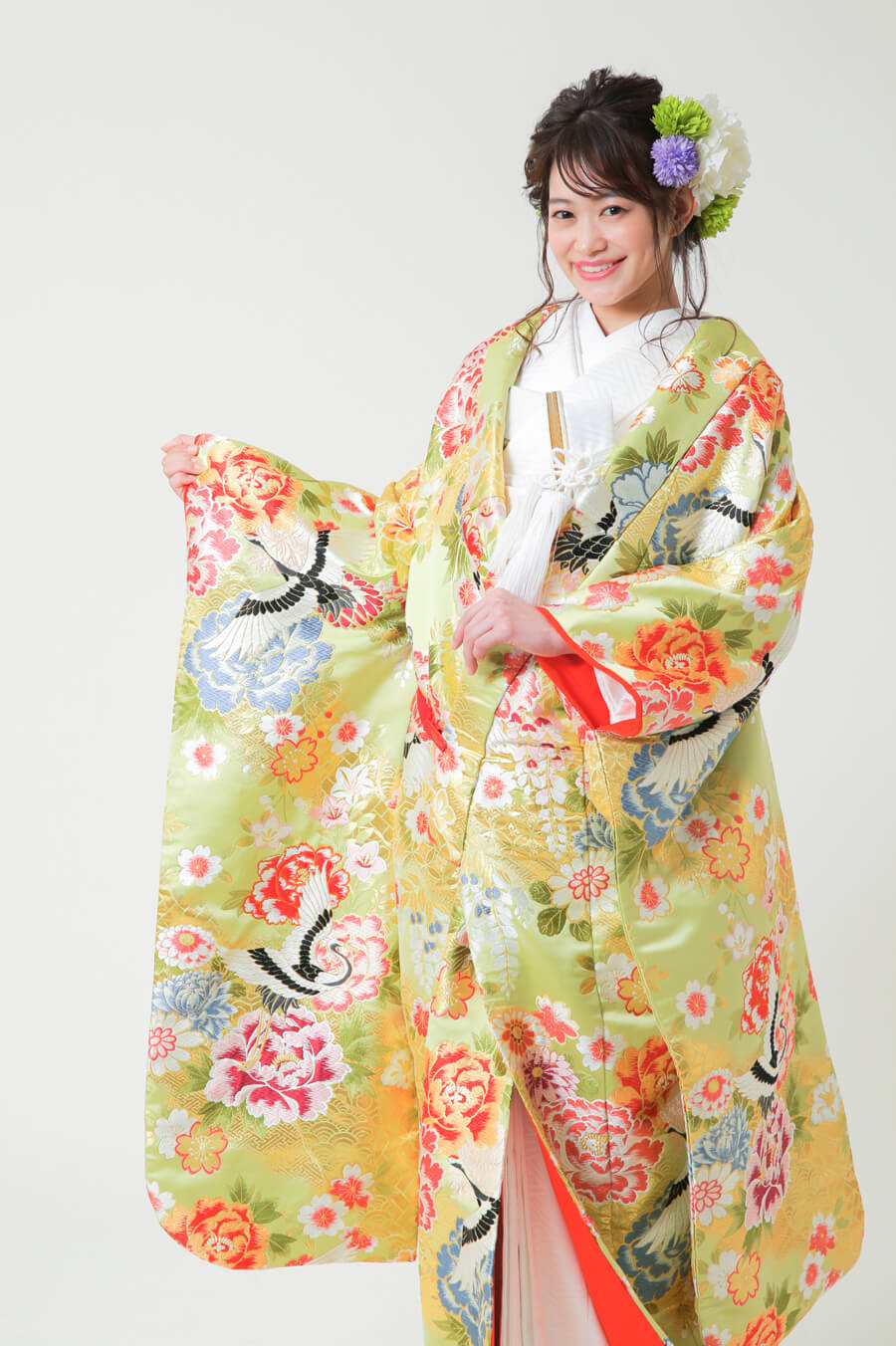 凛花の寿ぎ(色打掛)