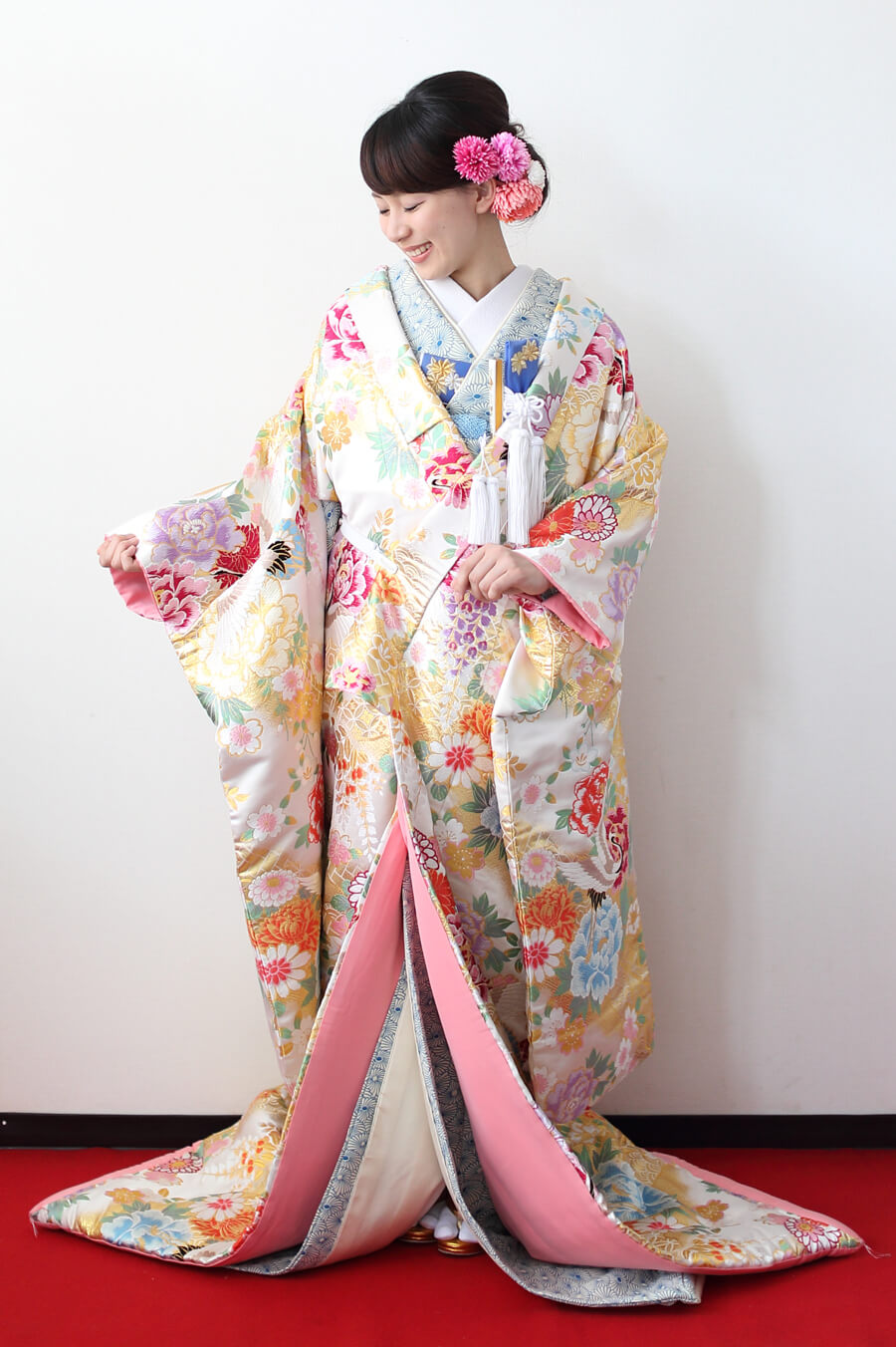 凛花の寿ぎ(色打掛)