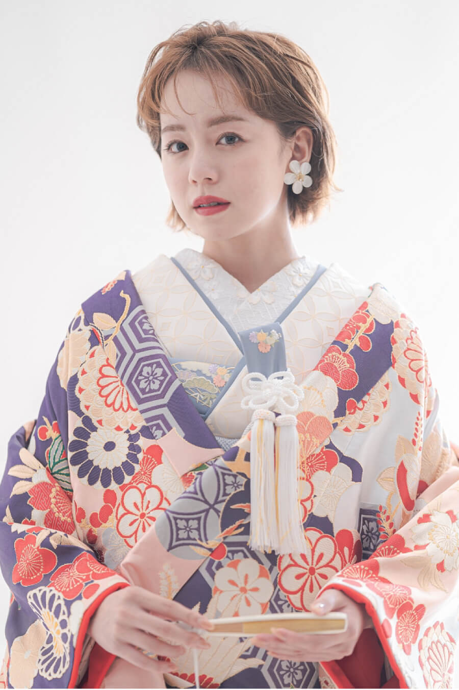 彩雲菊花文(色打掛)