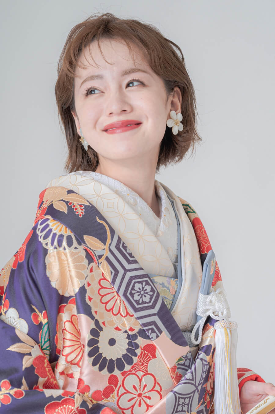 彩雲菊花文(色打掛)
