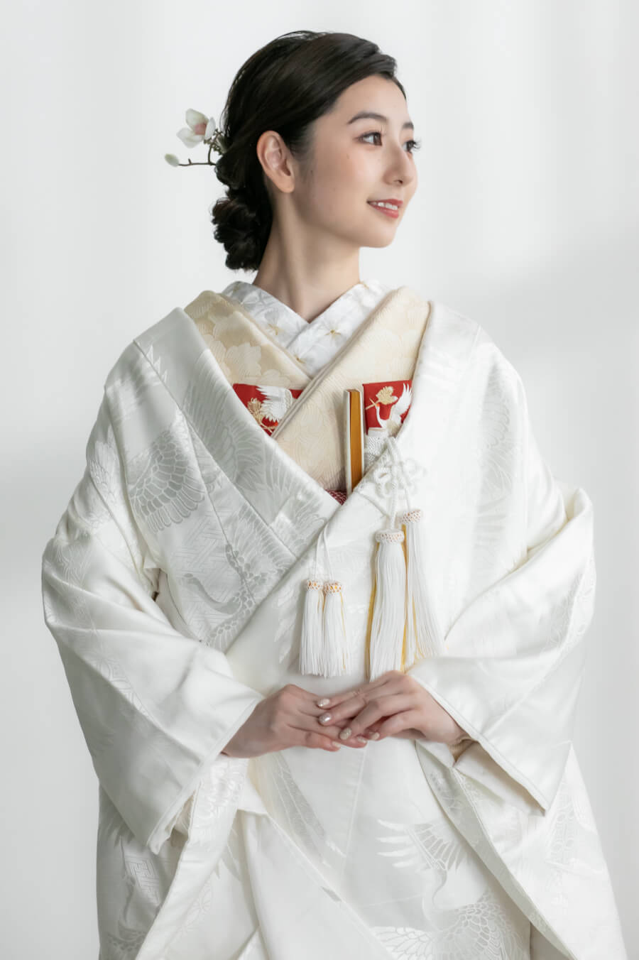 流水取翔鶴 | 白無垢 | 和装 |【公式】小さな結婚式