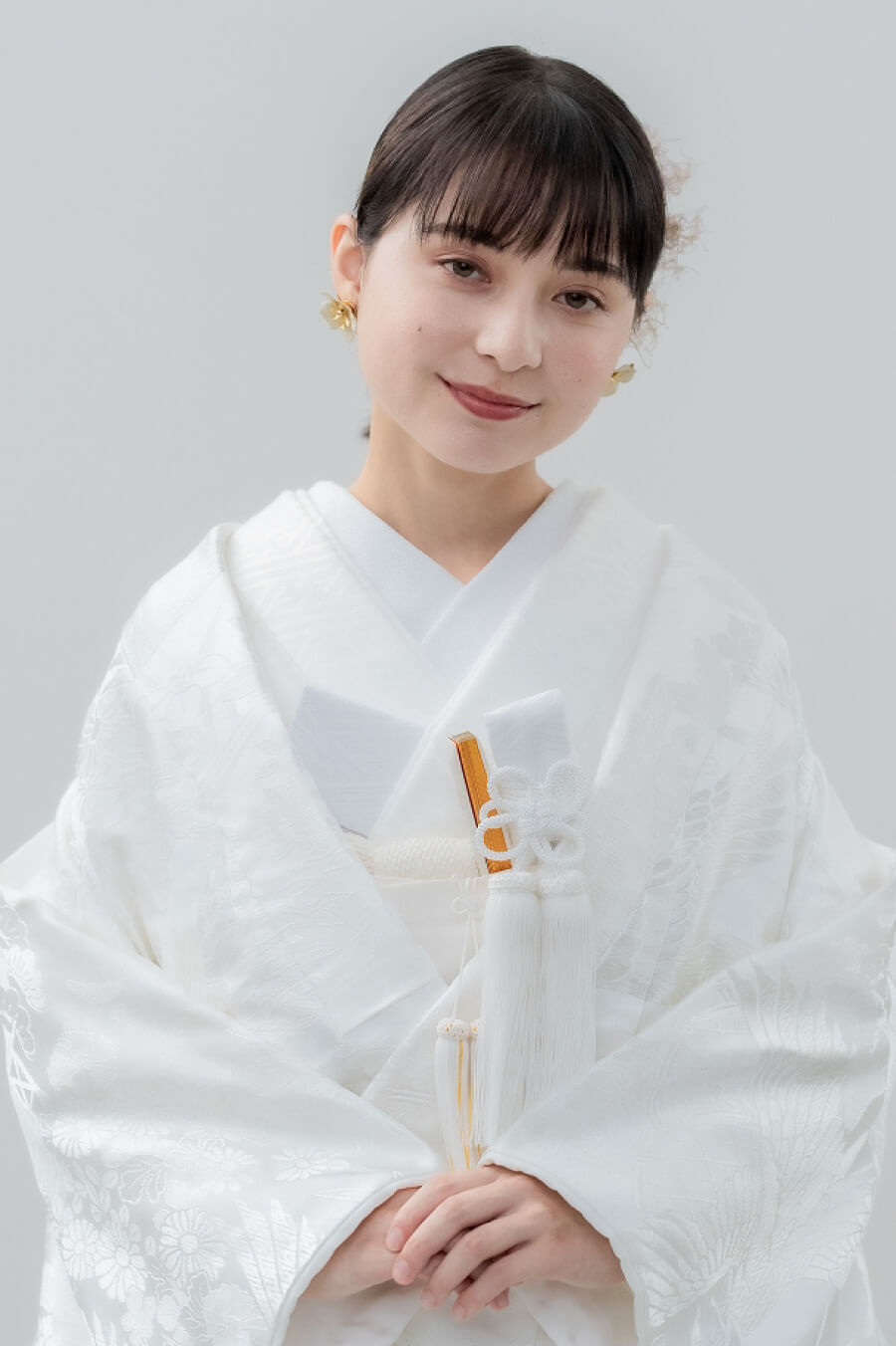 鶴に花の集い