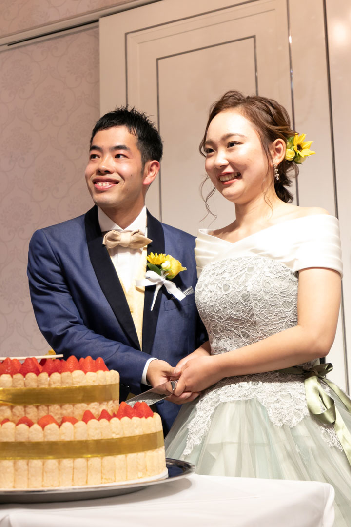アップとダウンで印象を変えて